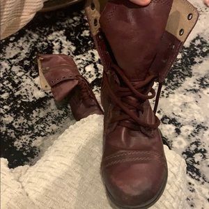 Steve Madden combat boots
